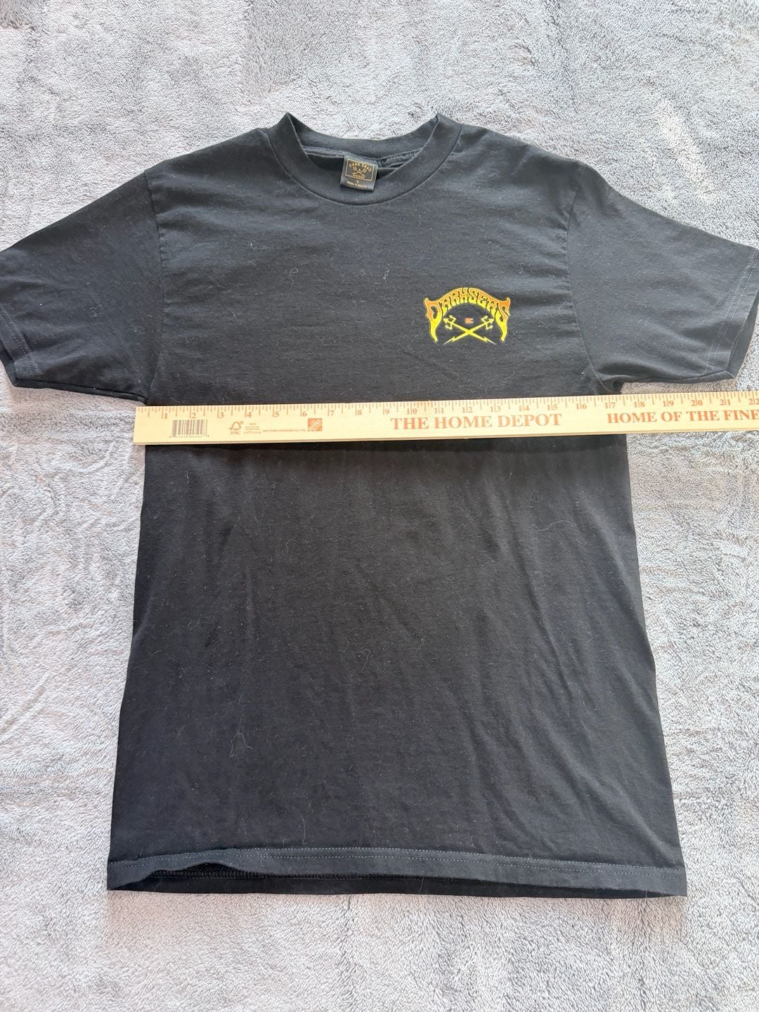 Dark Seas Coast To Coast Graphic T-Shirt Size S Black Cotton 5