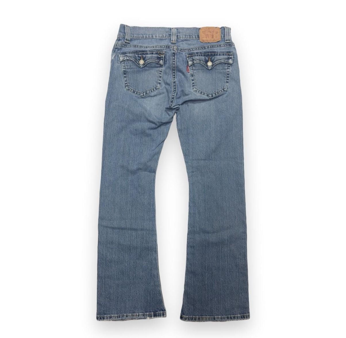 Levi's 542 Low Flare Jeans Size 10M Blue Denim 3
