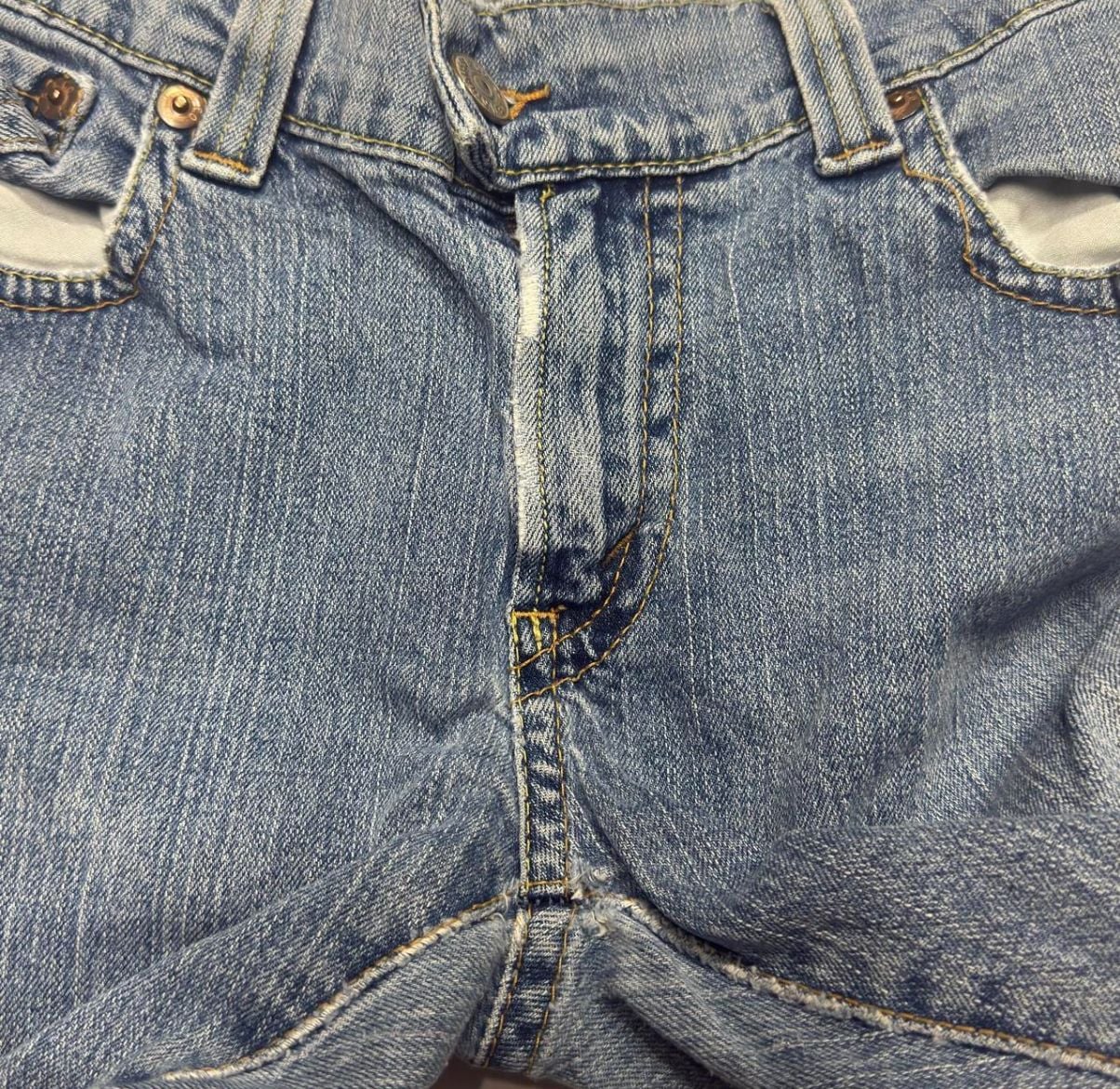 Levi's 542 Low Flare Jeans Size 10M Blue Denim 5
