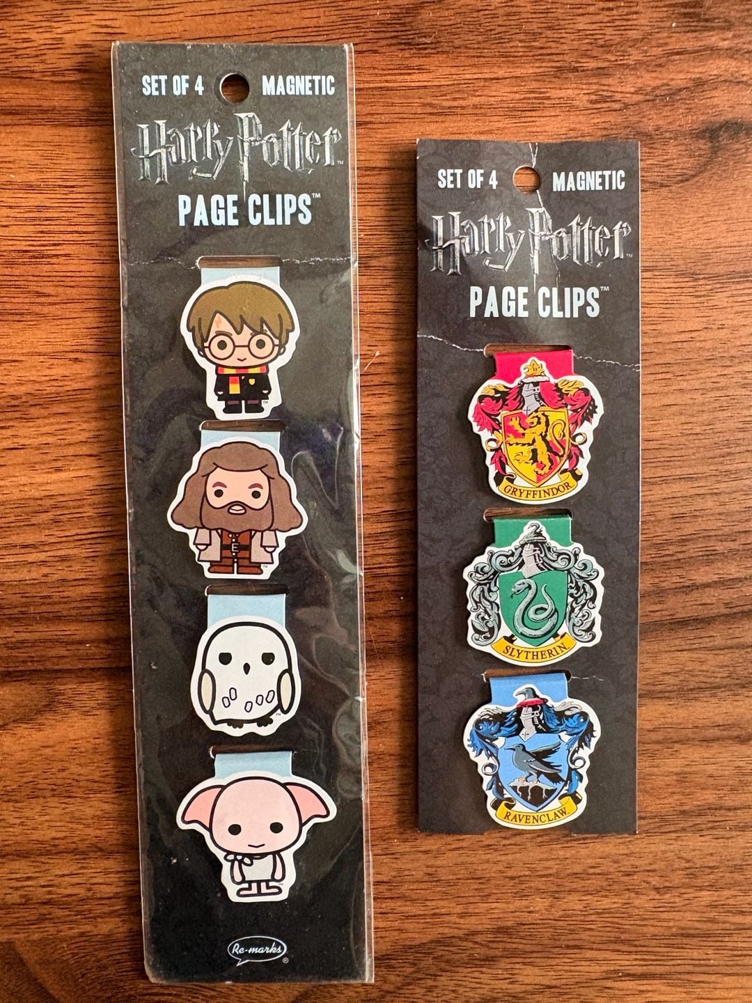Harry Potter Re-marks Magnetic Page Clips Lot Of 2 Sets 2