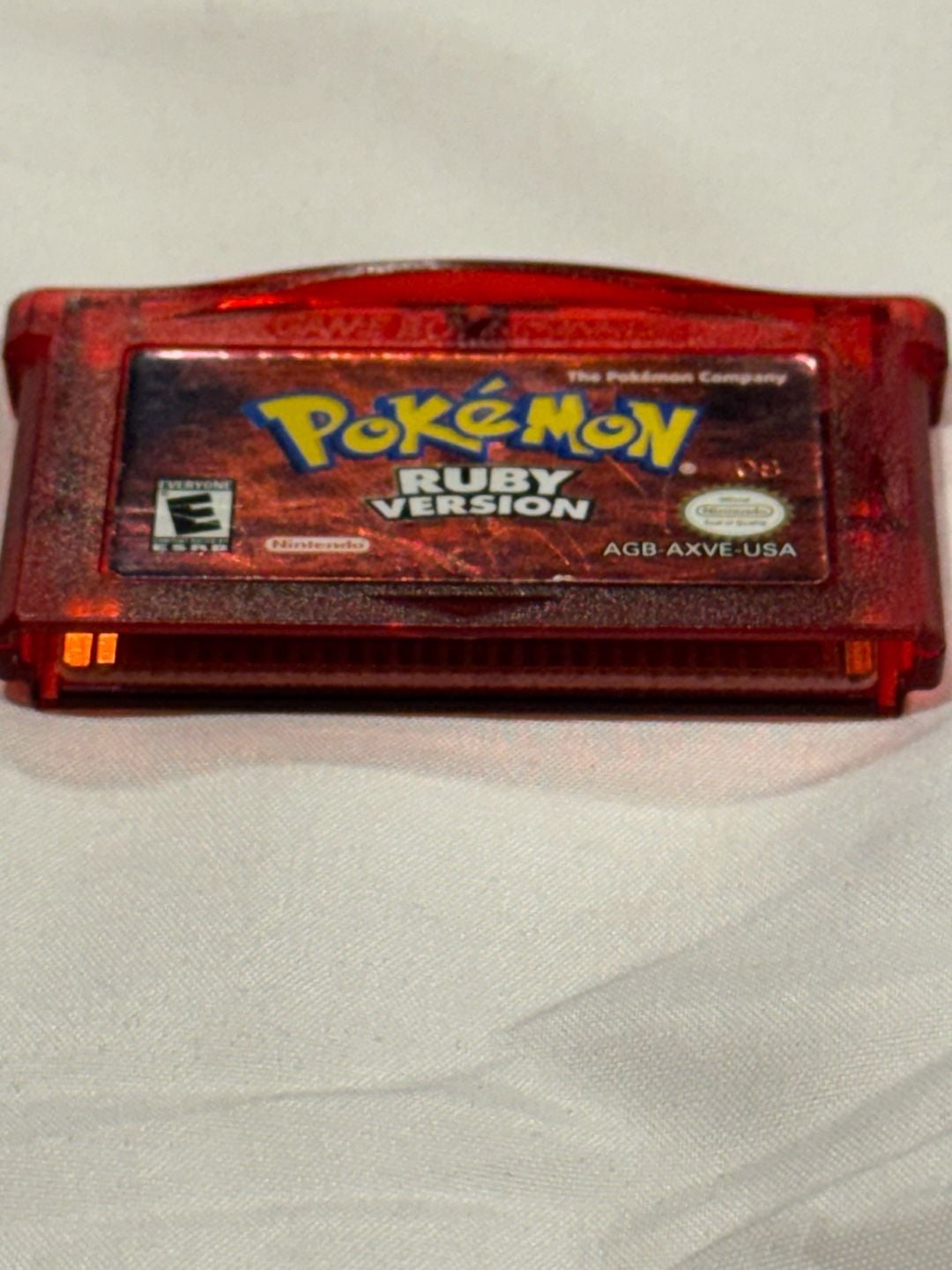 Nintendo Pokemon Ruby Version Game Boy Advance Authentic Tested 4