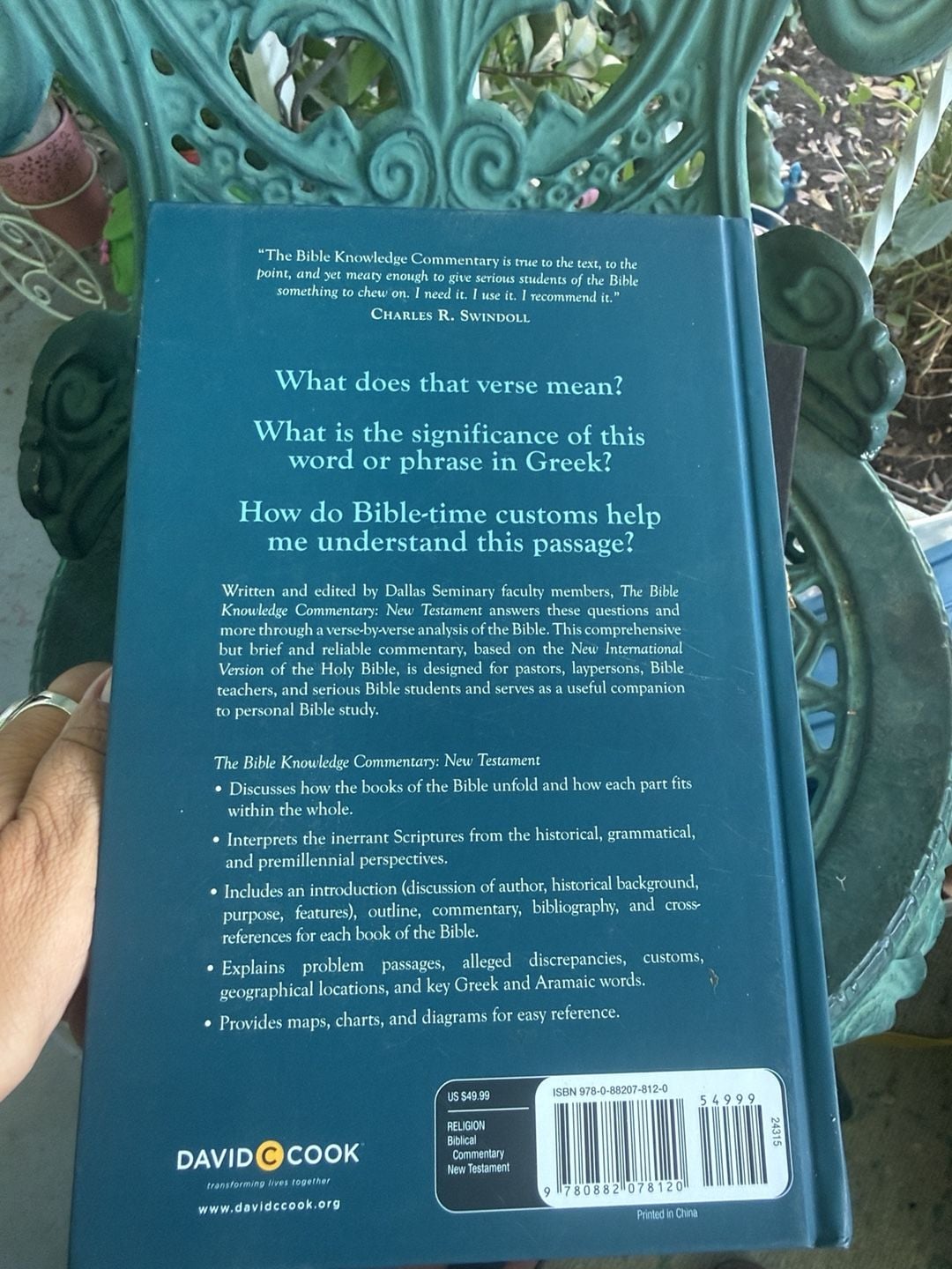The Bible Knowledge Commentary Old And New Testament Set David C Cook 13