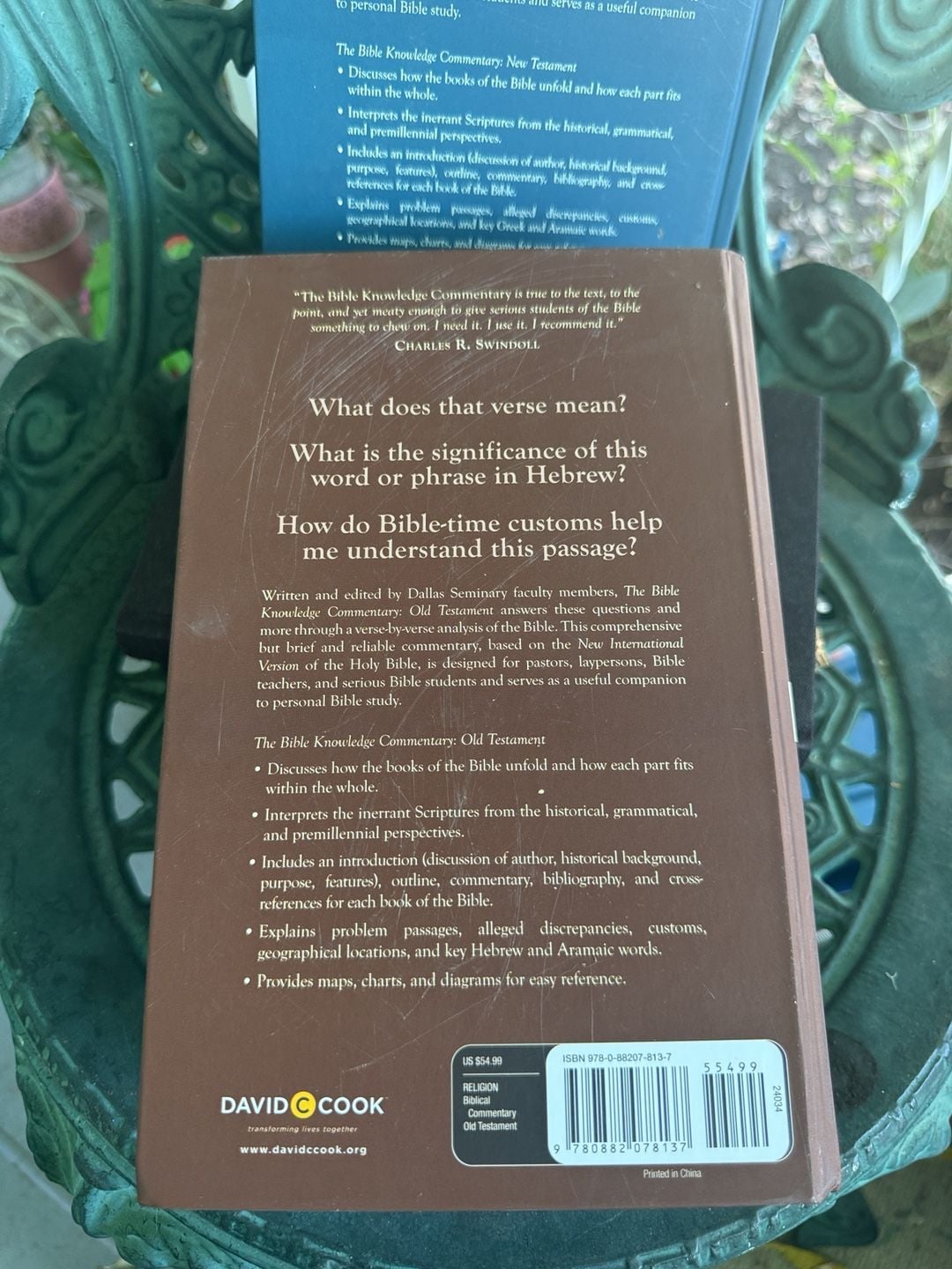 The Bible Knowledge Commentary Old And New Testament Set David C Cook 14