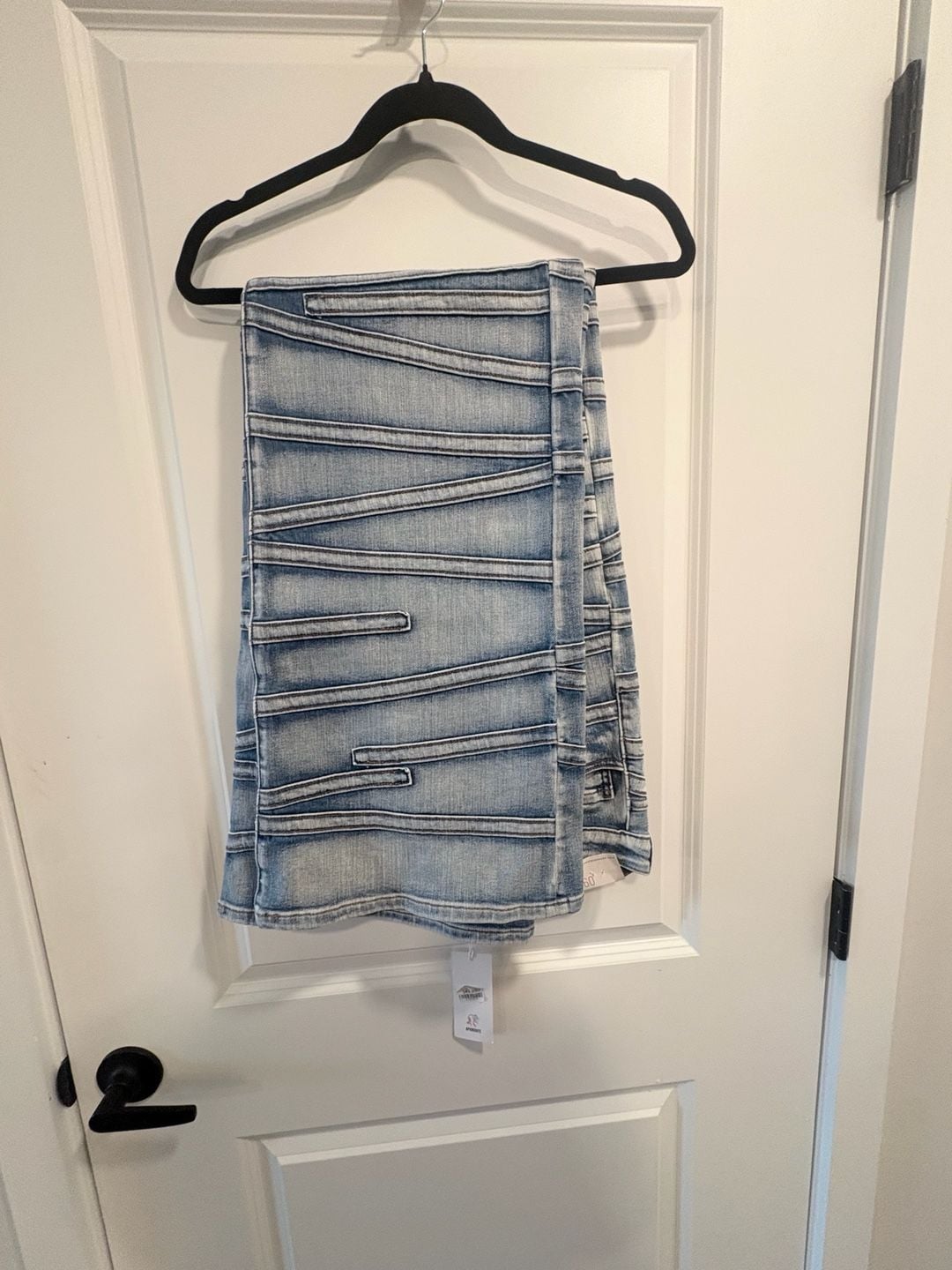 Aphrodite Jeans AP40716 Size 9(29) Light Wash Flare Denim 3