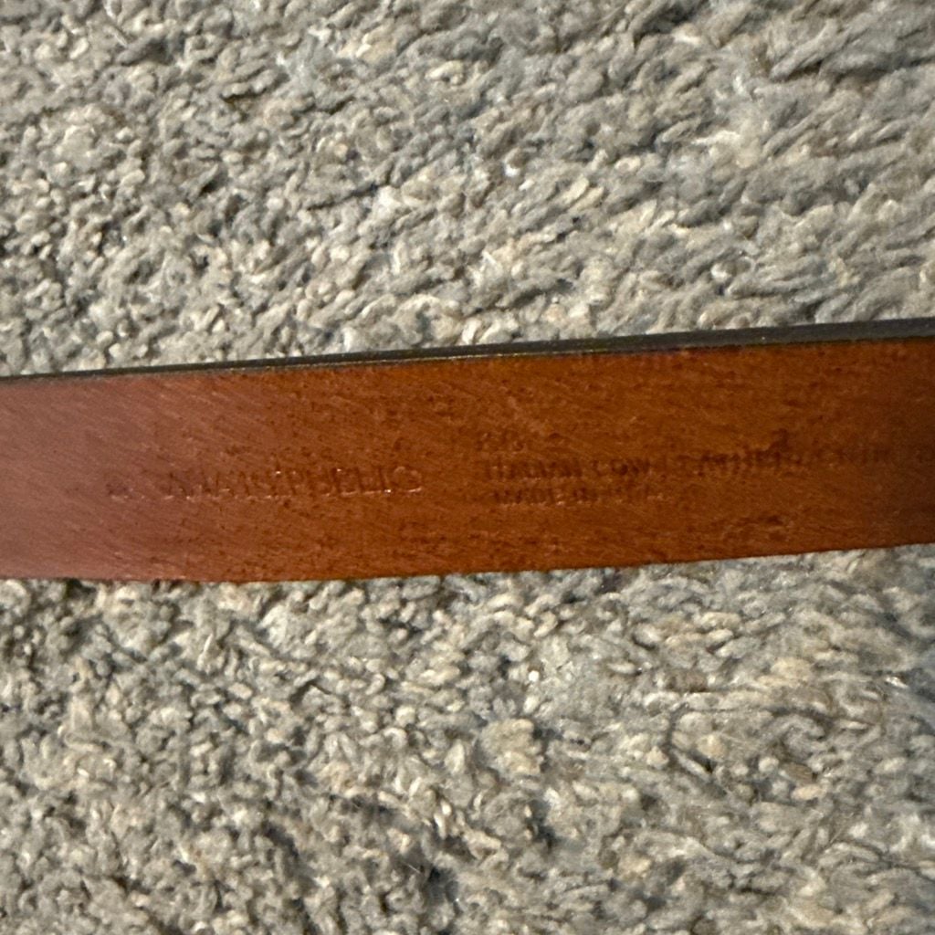 Banana Republic Leather Belt Size 42 Brown 3