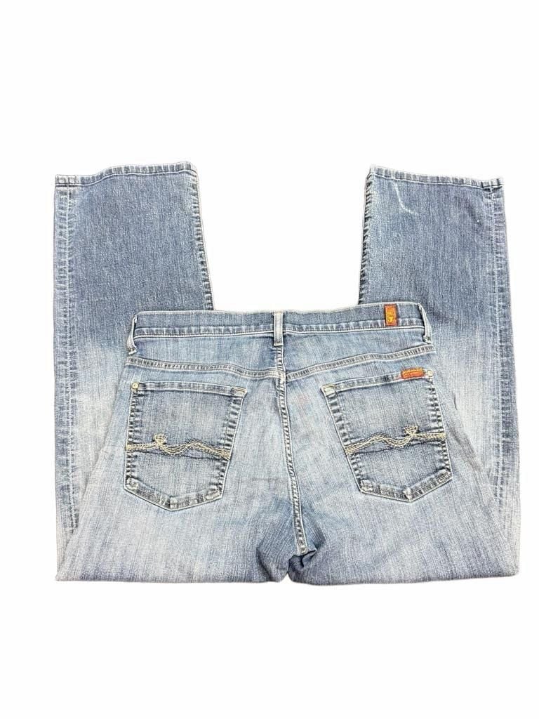 7 For All Mankind Relaxed Jeans Straight Blue 3