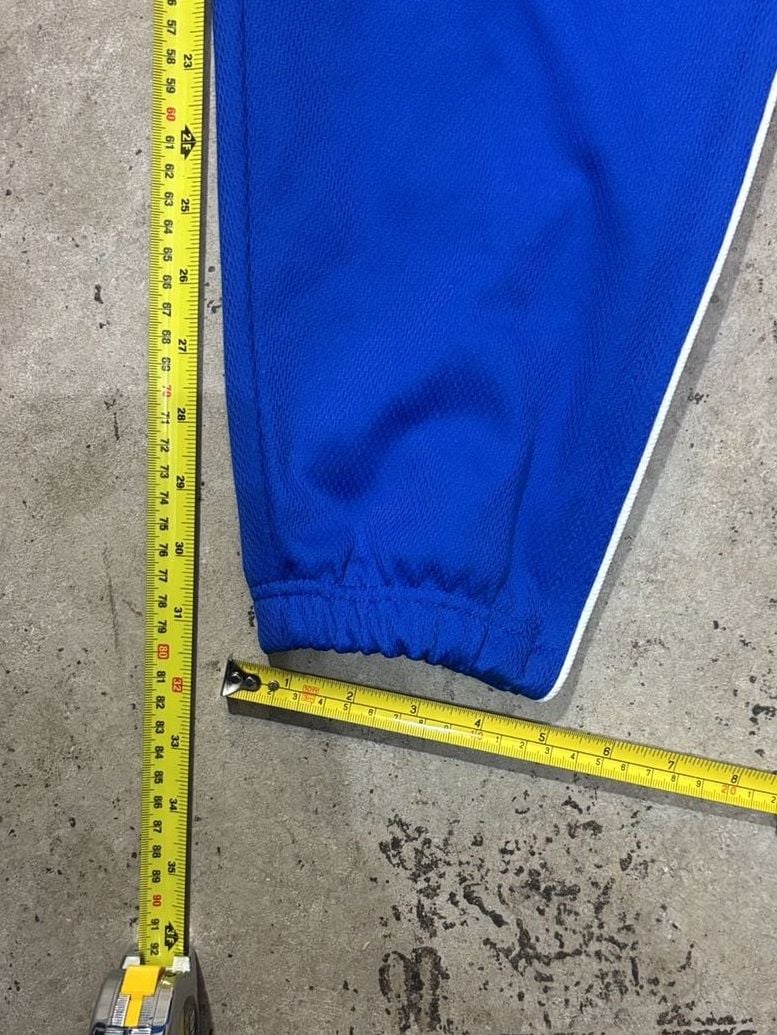 Nike Team Track Pants Size XL Blue White Piping 5