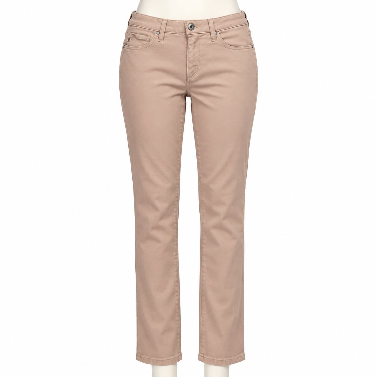 AG Adriano Goldschmied Prima Crop Jeans Women's 26R Blush Pink Cigarette 2