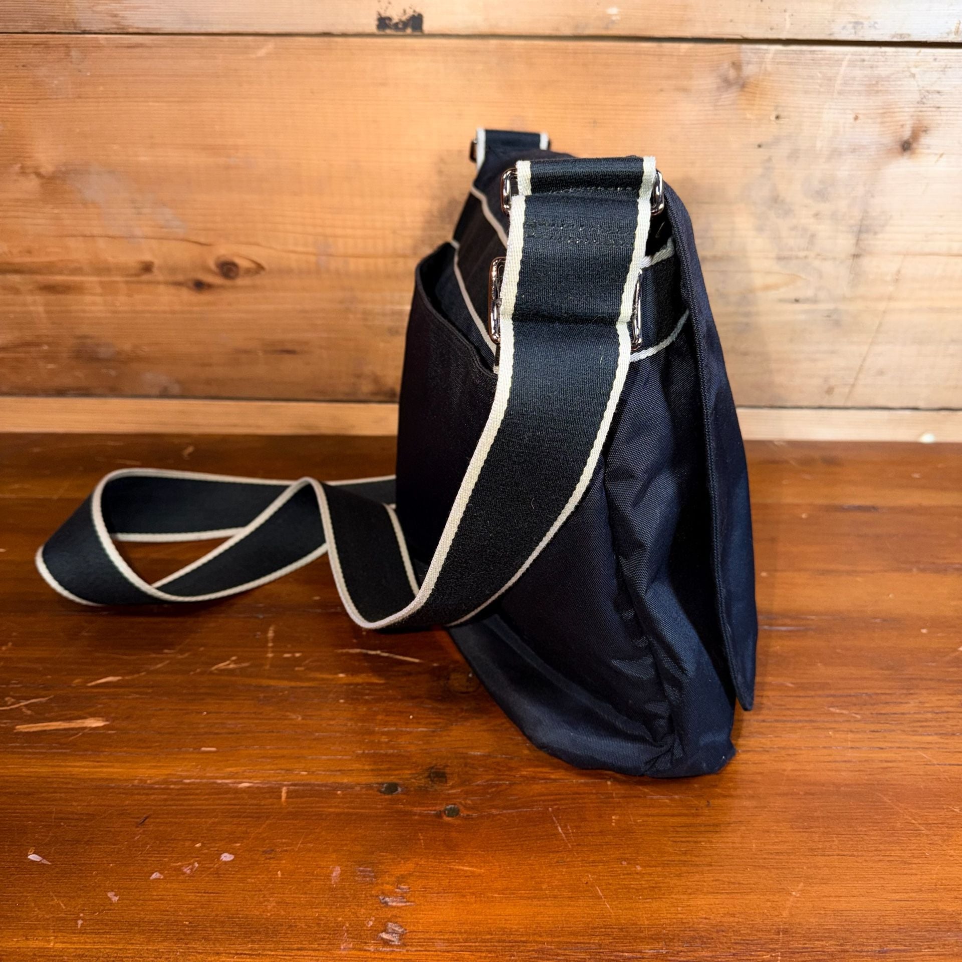 Lacoste Black Messenger Bag 9