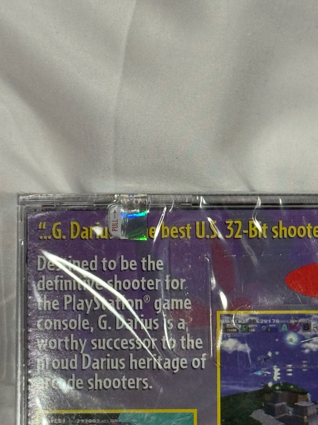Rare G-Darius PlayStation PS1 Game Factory Sealed Excellent Condition 5