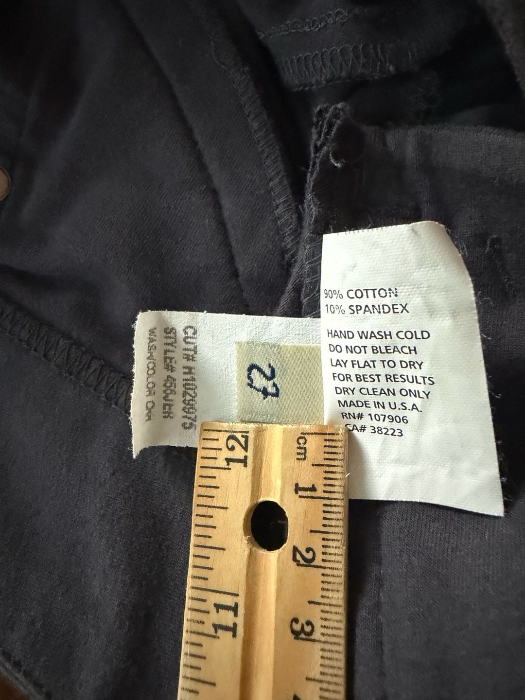 Hudson Size 27 Dark Gray Tailored Skinny Pants 3