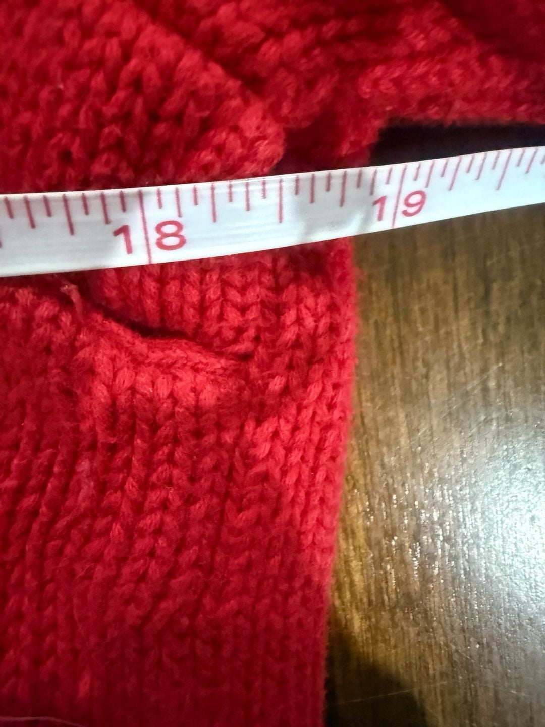 Lauren Ralph Lauren Red Cotton Sweater Large Shawl Collar Gold Button Asymmetric 8