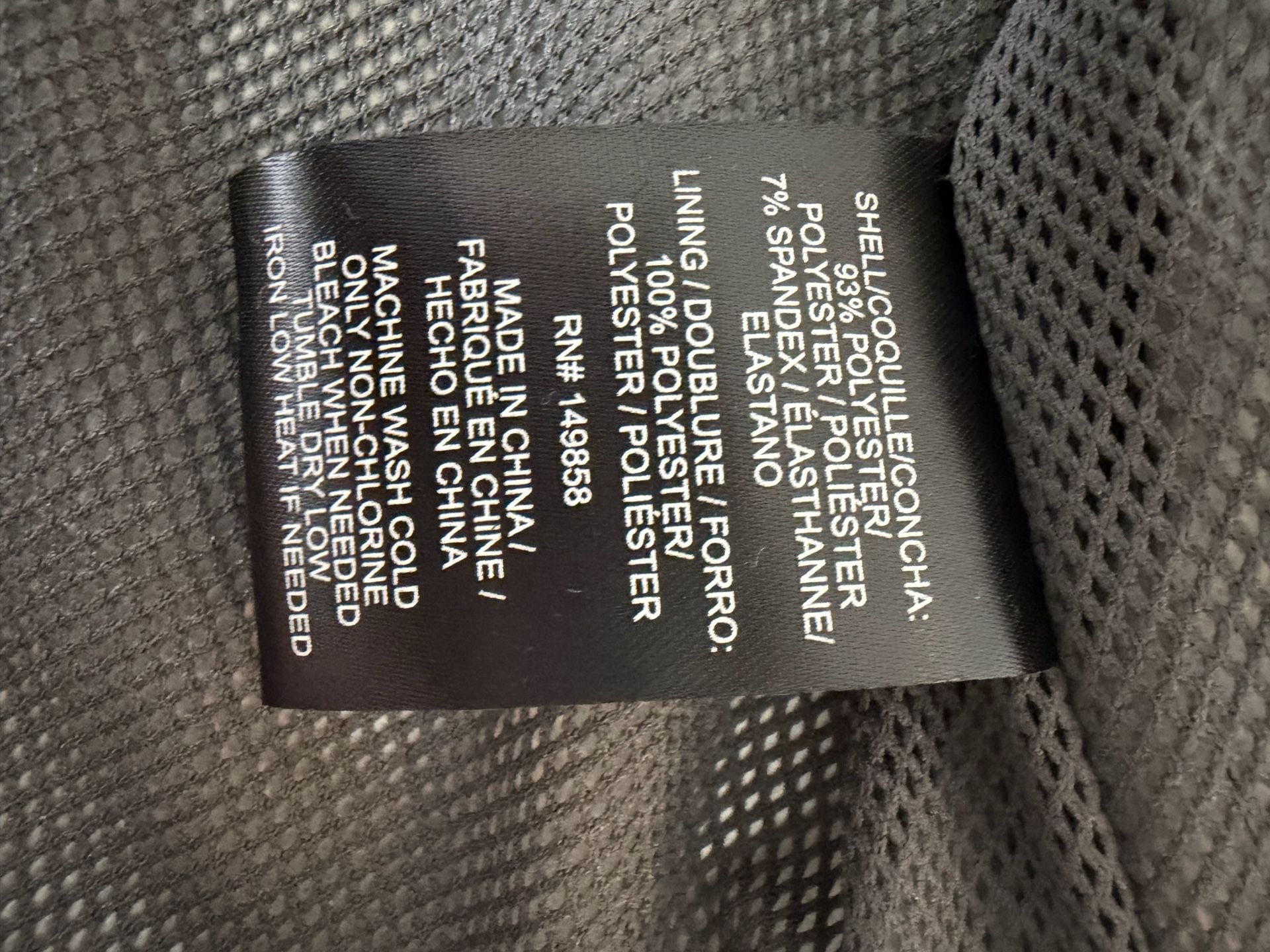 Voyager Full Zip Hooded Jacket Size XL Gray Black 6