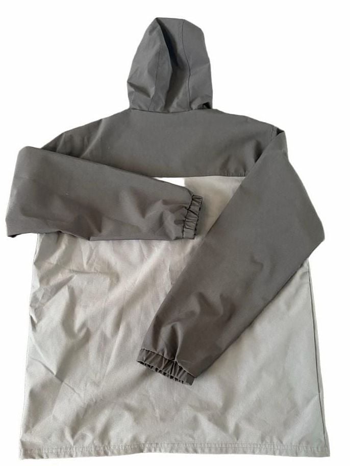 Voyager Full Zip Hooded Jacket Size XL Gray Black 5