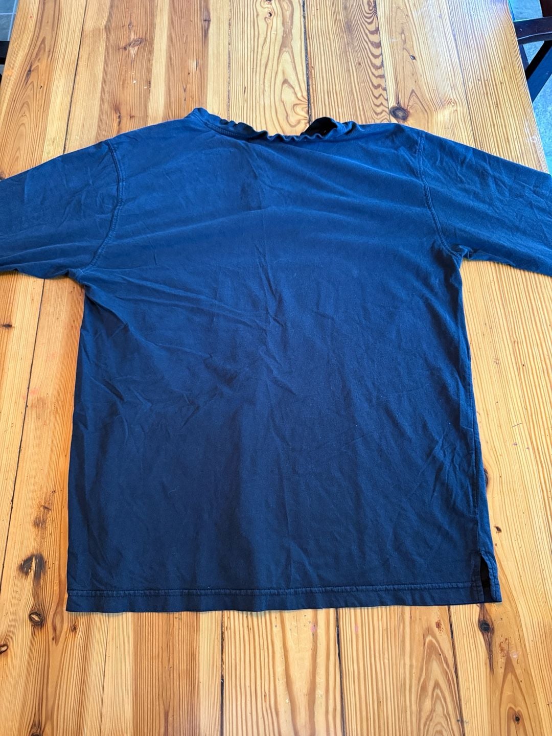 North River Outfitters Long Sleeve Henley Size M Deer Graphic Black 6