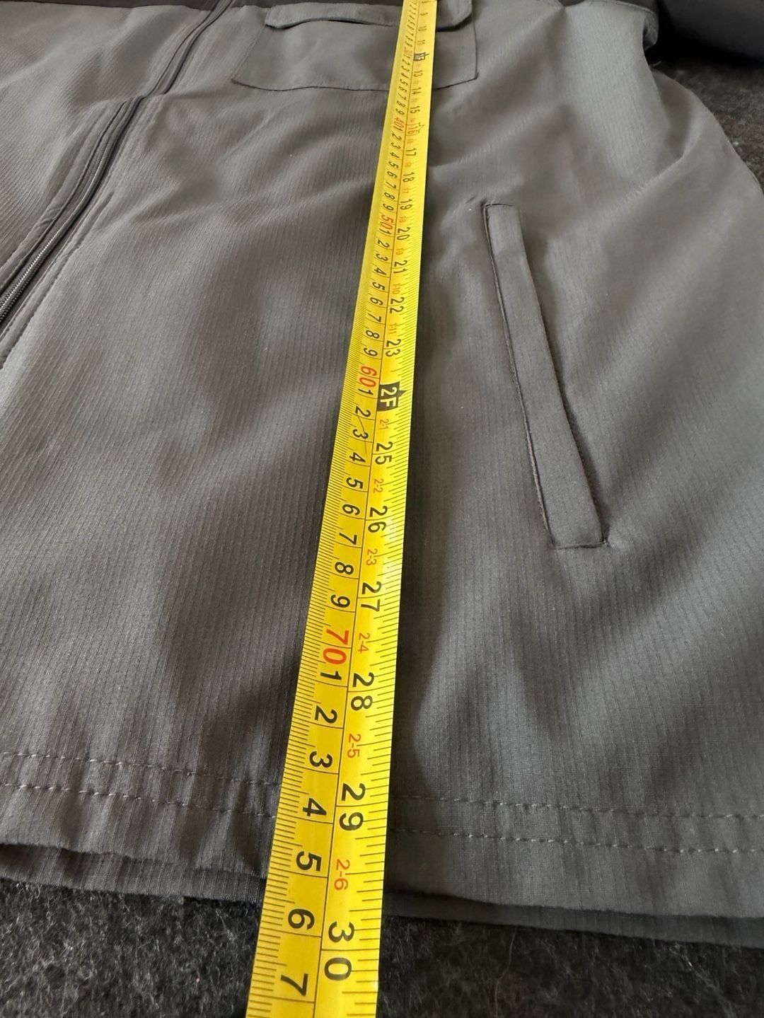 Voyager Full Zip Hooded Jacket Size XL Gray Black 7