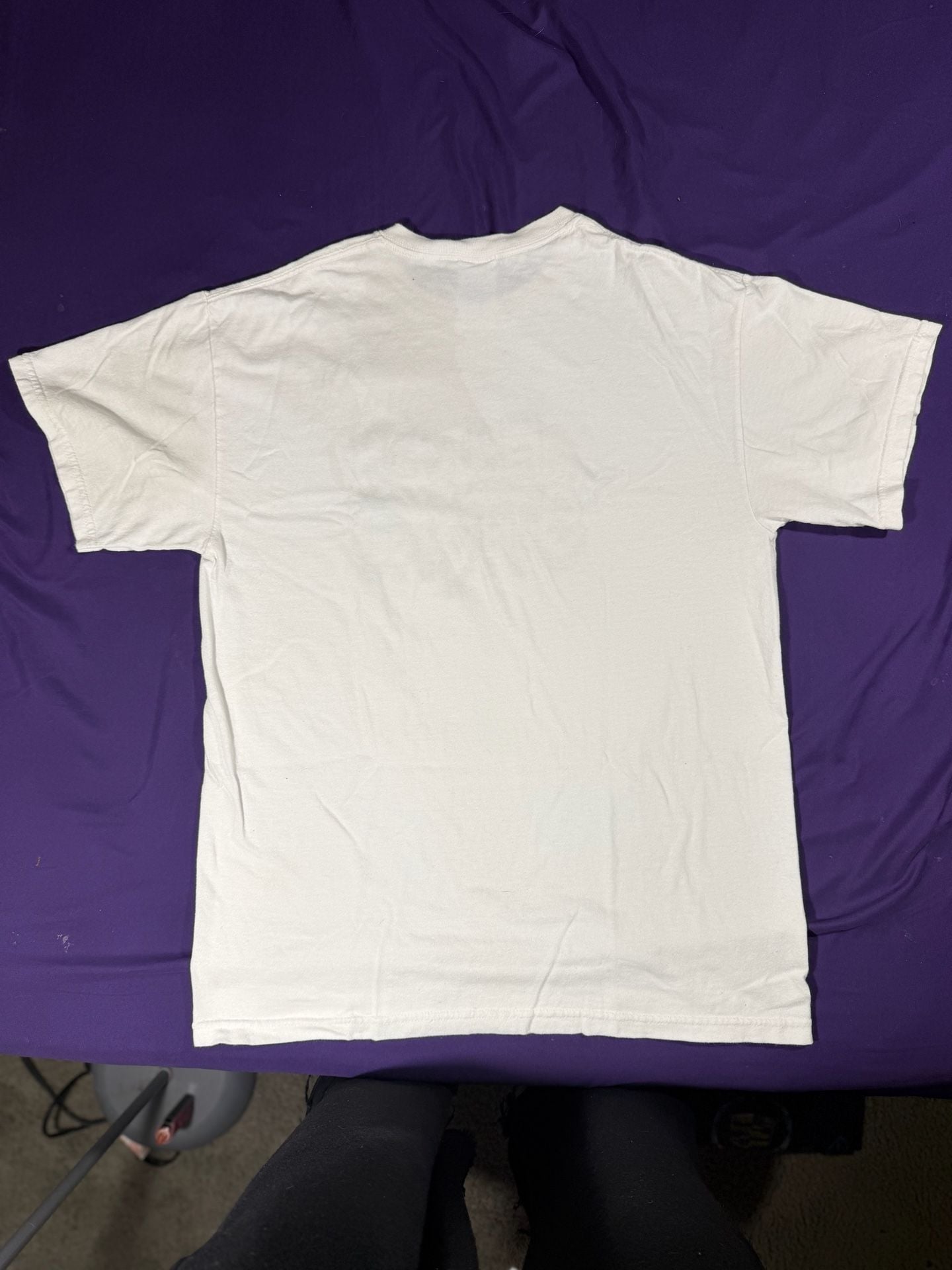 Gildan The Early Strike T-Shirt White Heavy Cotton 4