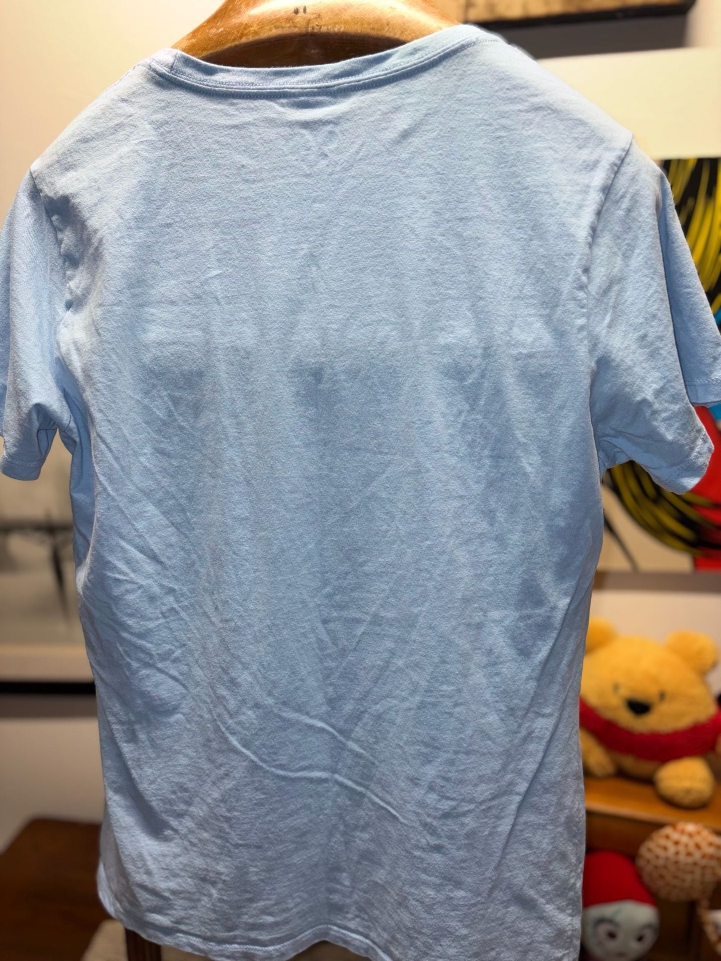 Port & Company Disney Lilo & Stitch T-Shirt Size Large Blue 8