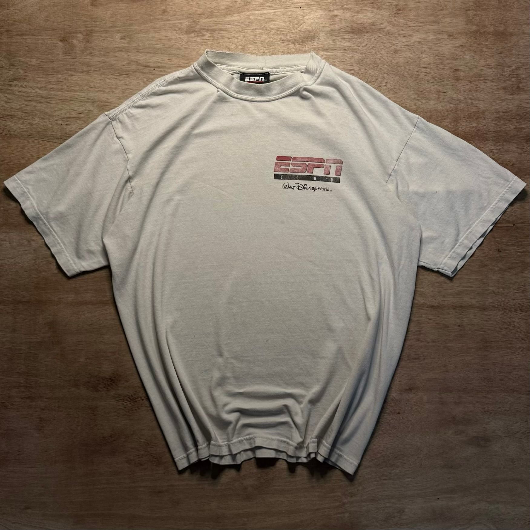 Vintage ESPN Club Walt Disney World SportsCenter Graphic T Shirt Y2K Large 2