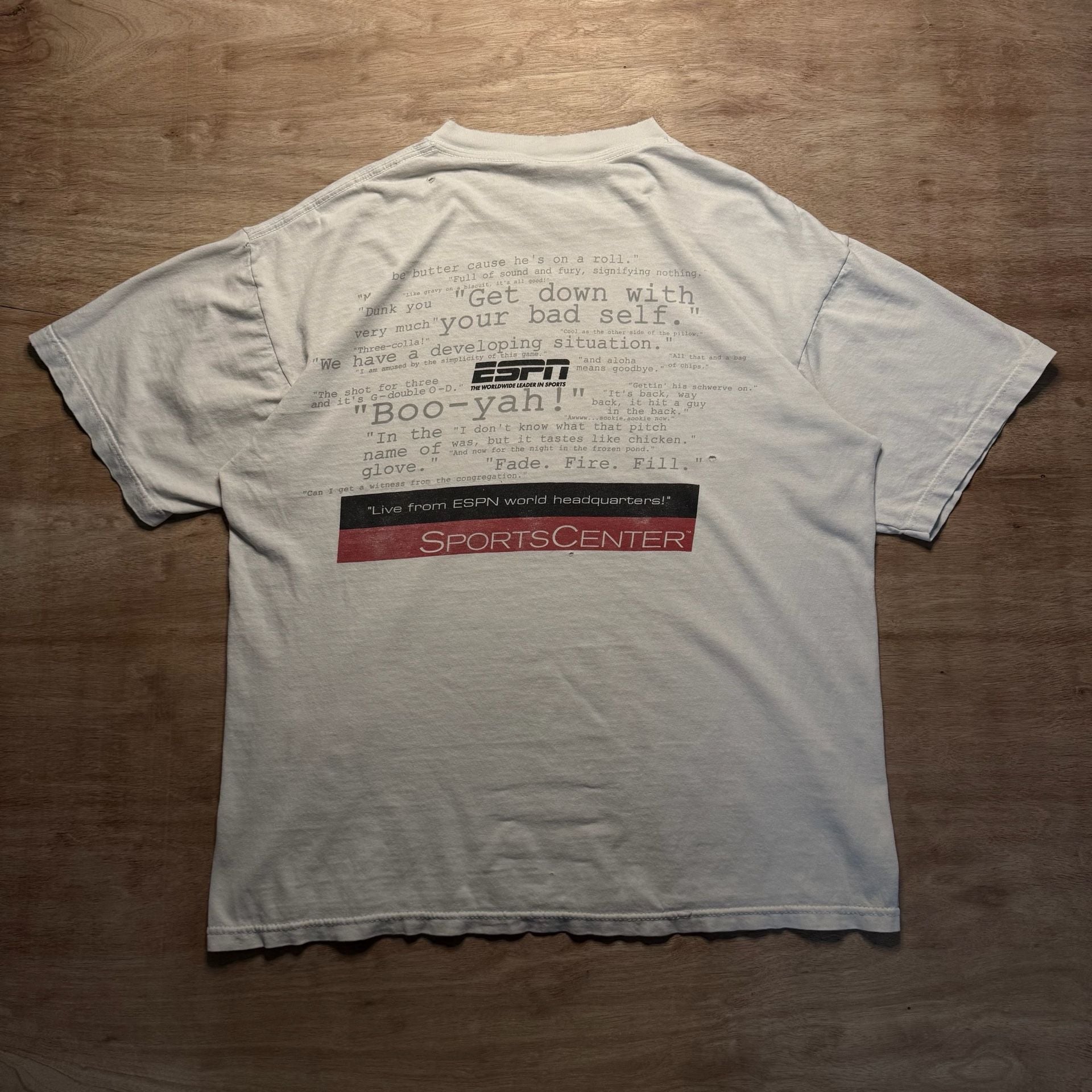 Vintage ESPN Club Walt Disney World SportsCenter Graphic T Shirt Y2K Large 6