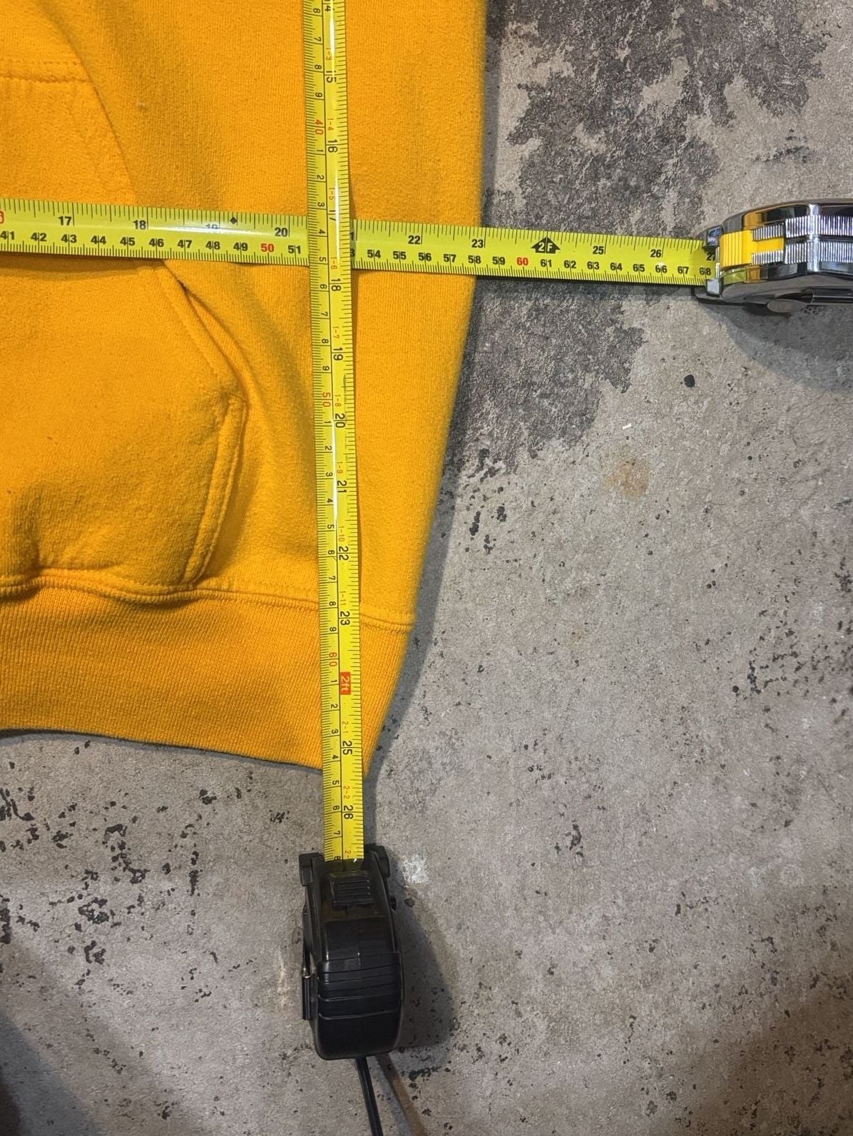 Gildan West Virginia WVU Rhinestone Logo Hoodie Size XL Yellow 5