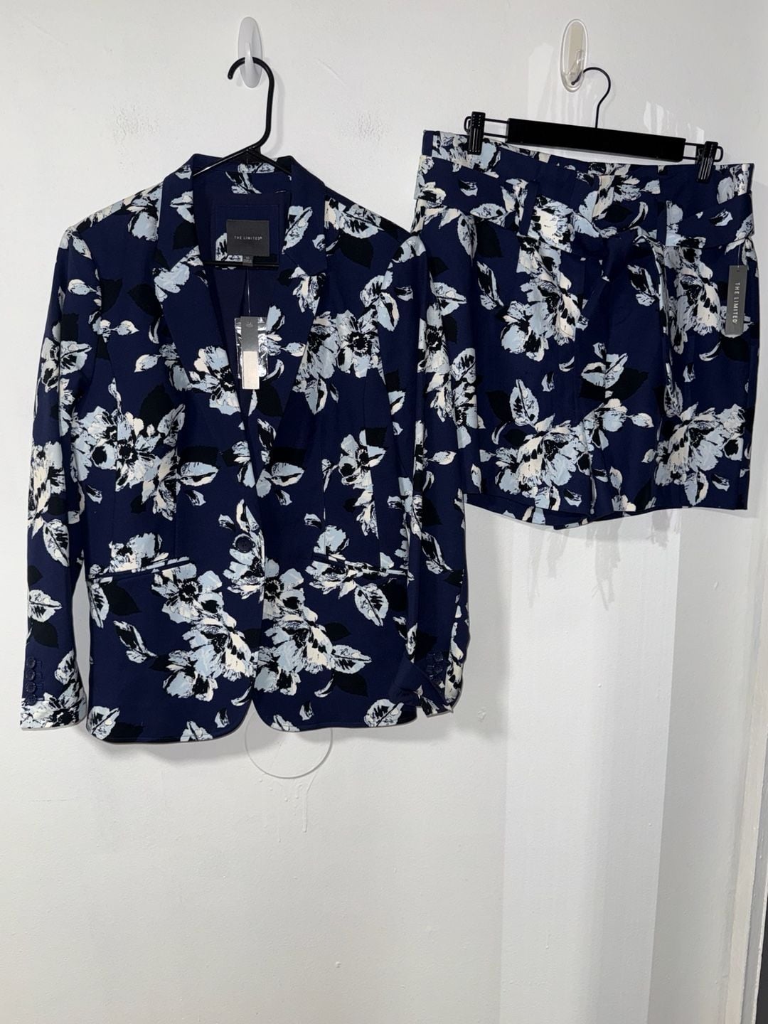 The Limited Floral Blazer And Shorts Set Size 12 1