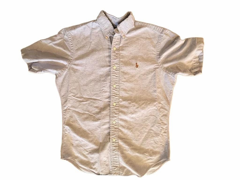 Ralph Lauren Classic Fit Short Sleeve Button Down Shirt Size S 2