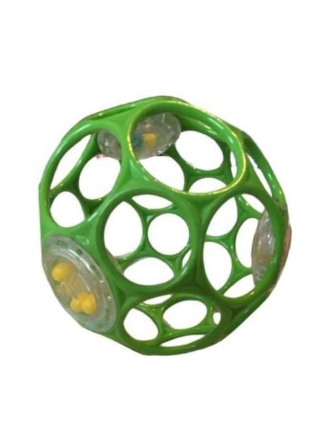 Bright Starts Baby Oball Easy Grasp Rattle Ball Sensory Toy 1