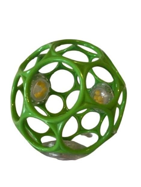 Bright Starts Baby Oball Easy Grasp Rattle Ball Sensory Toy 3