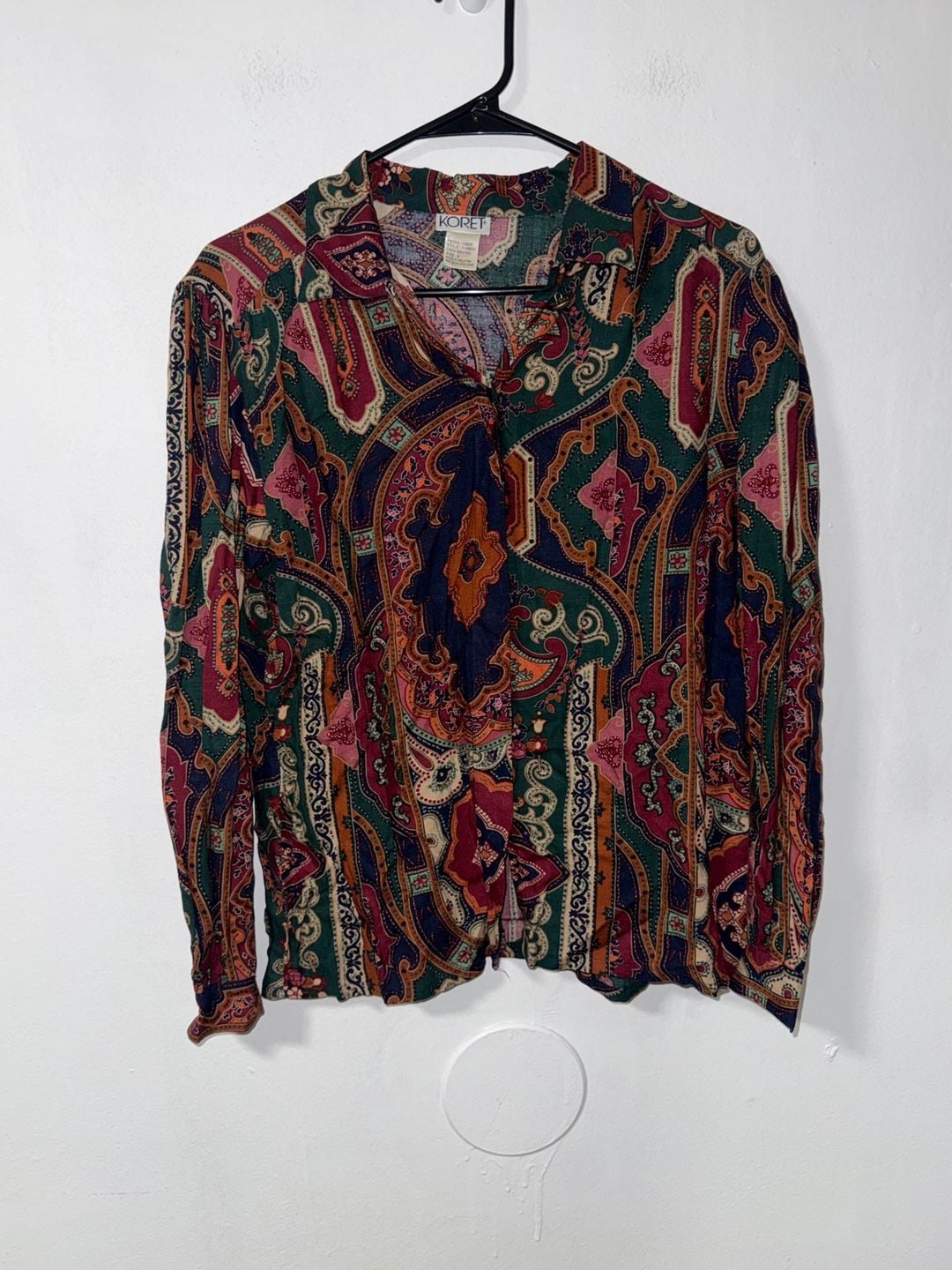 Koret Paisley Two-Piece Outfit Size 10 2