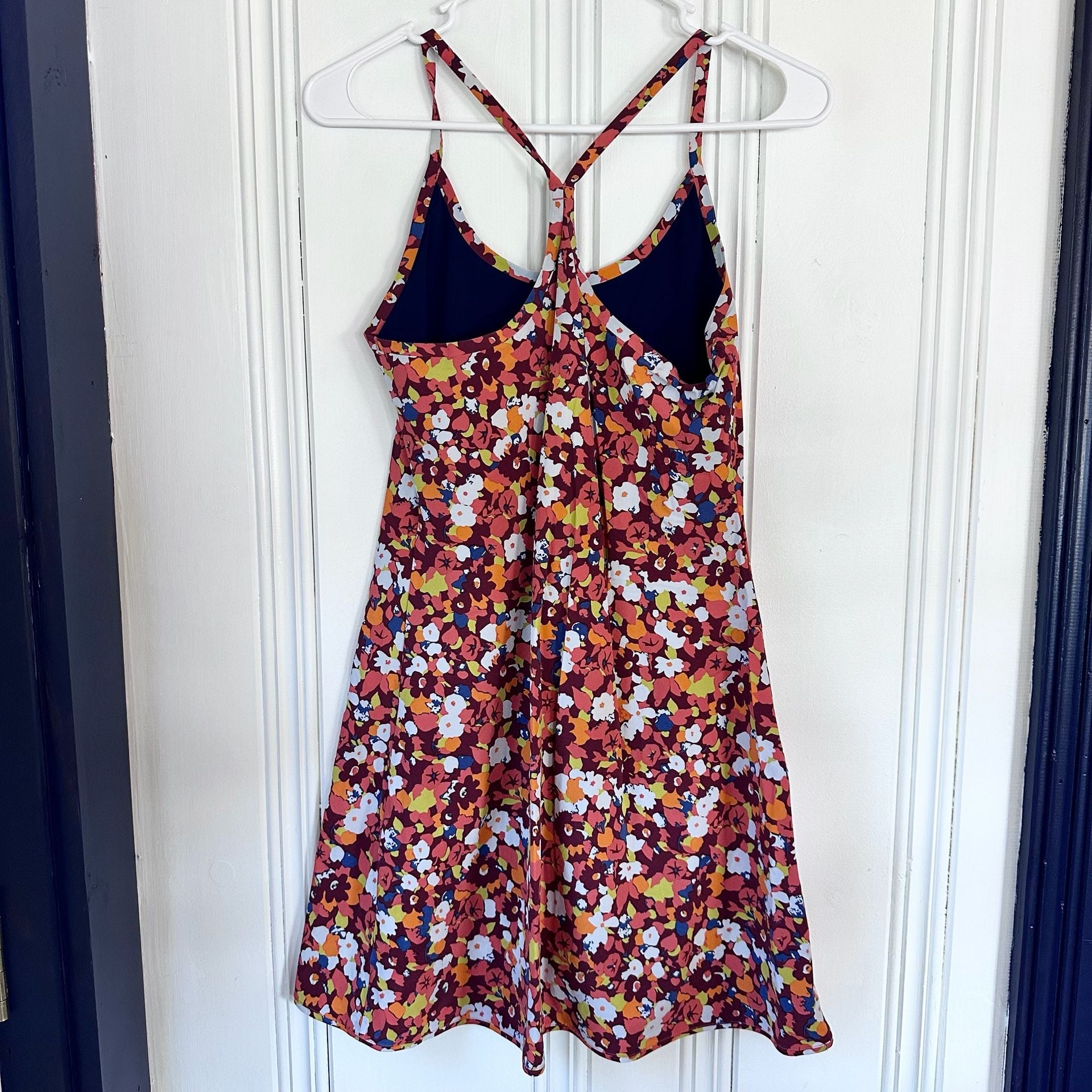 Outdoor Voices Exercise Dress with Undershorts, Size S, Floral Racerback 4