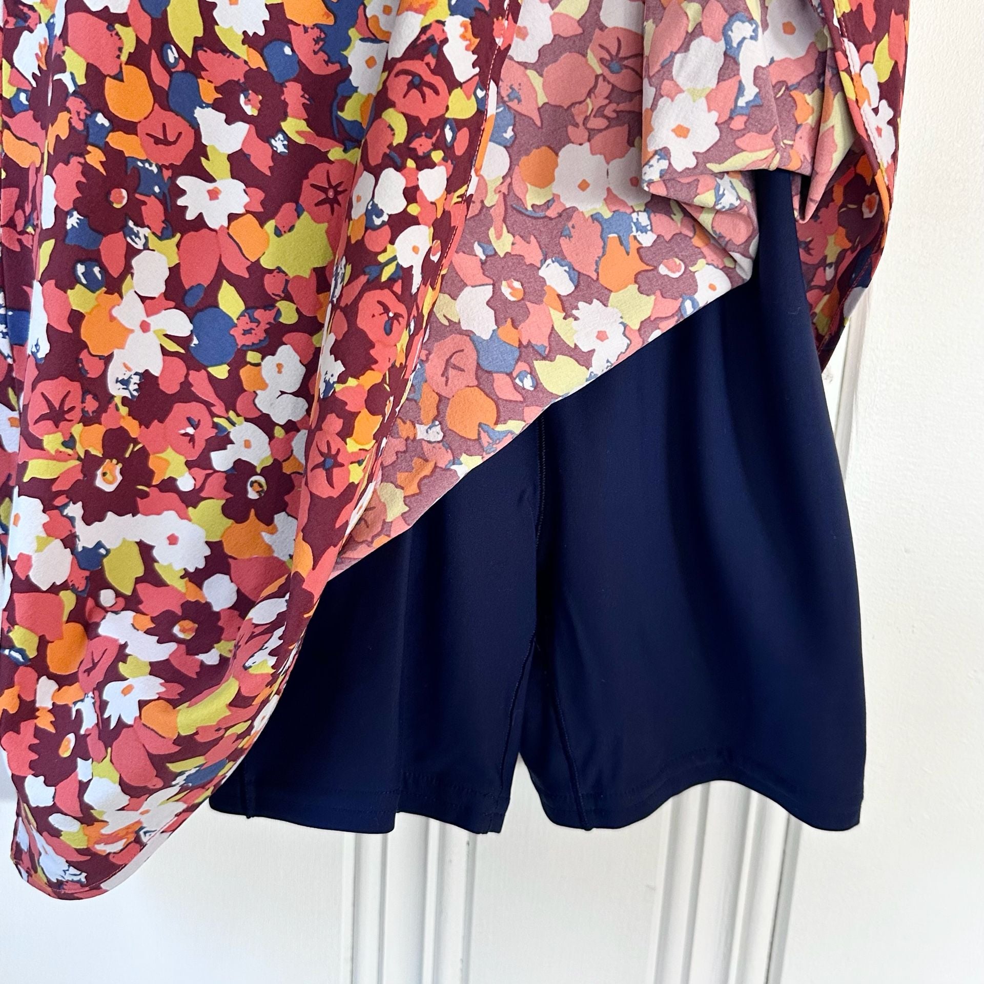 Outdoor Voices Exercise Dress with Undershorts, Size S, Floral Racerback 5