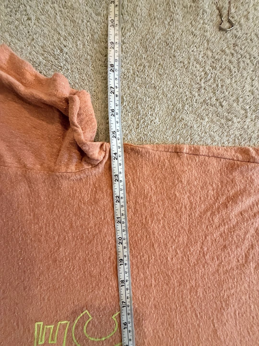 Aerie On The Pacific Graphic T-Shirt Brown Linen Blend 6