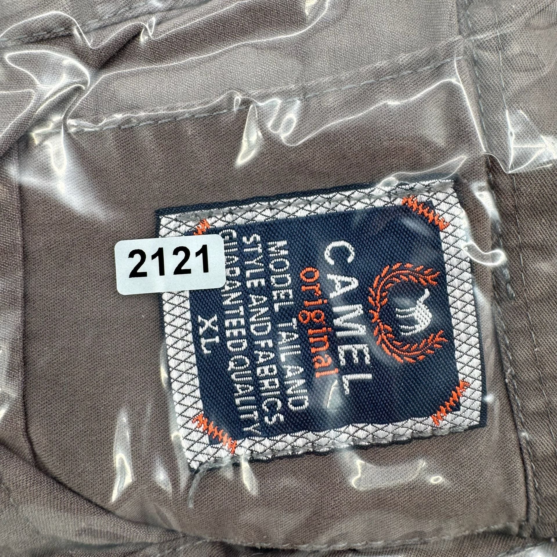 Camel Original Best Model XL Faded Brown Utility Workwear Shirt Y2K Vintage 8