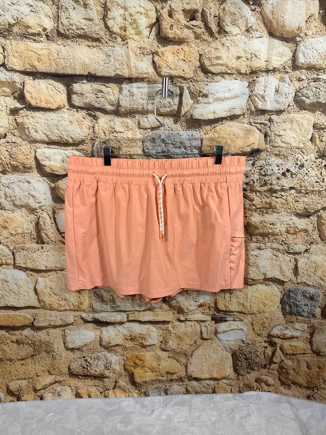 Avalanche Outdoor Supply Company Shorts Extra Large Peach Athletic Drawstring 5
