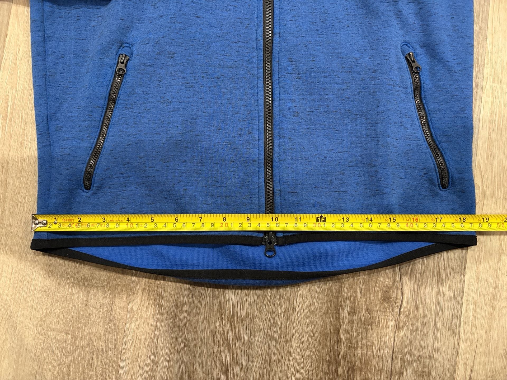 Nike Tech Fleece Full Zip Hoodie Size M Blue Speckled 5