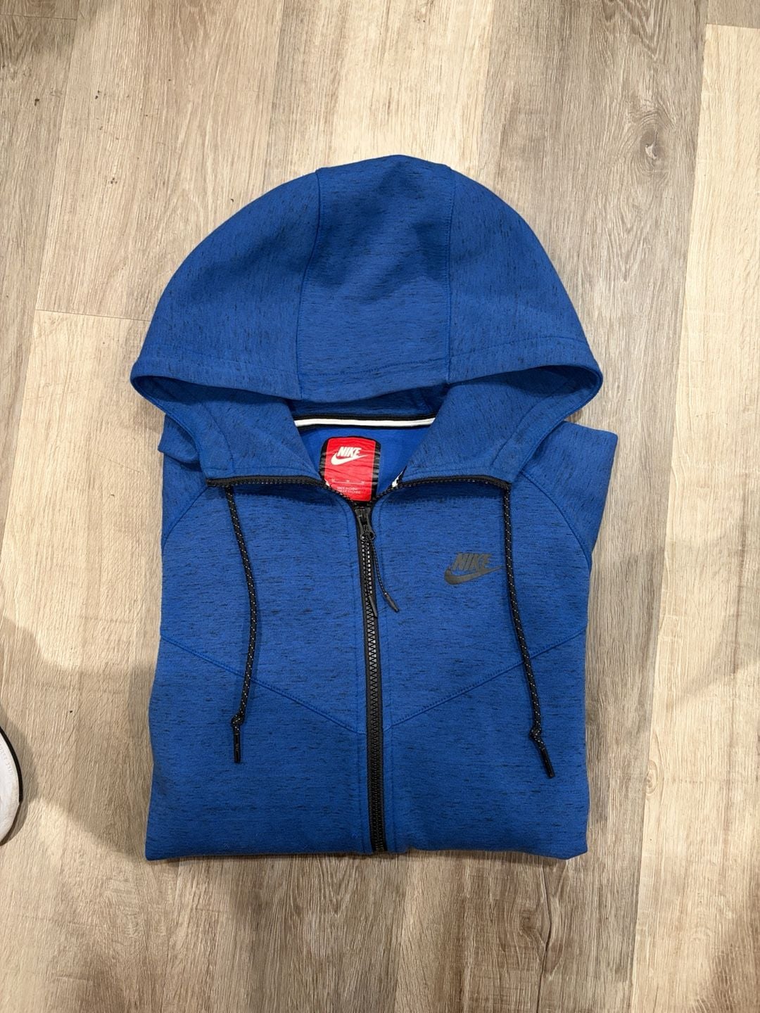 Nike Tech Fleece Full Zip Hoodie Size M Blue Speckled 9