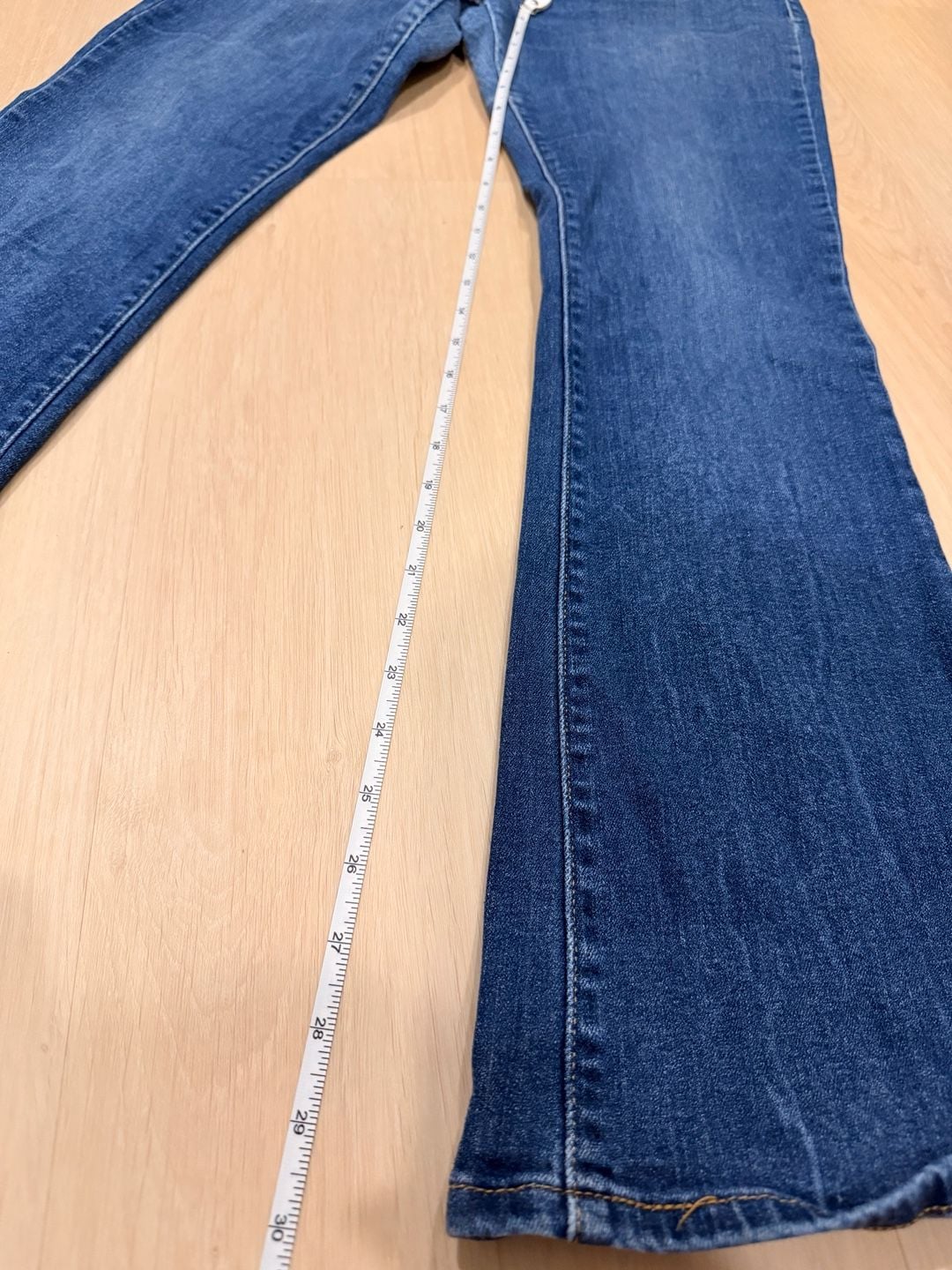 Levi's 715 Bootcut Jeans 31x30 Blue Denim 5
