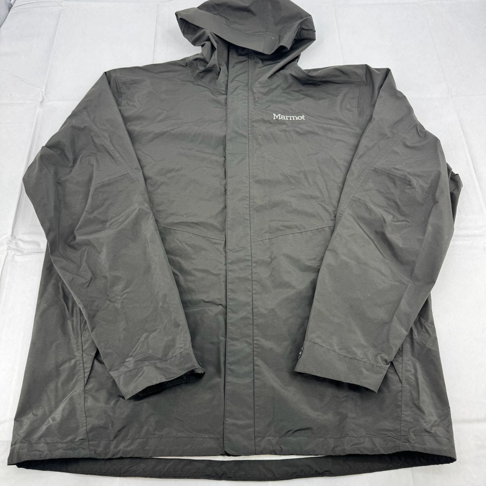 Marmot Gorpcore Rain Jacket Size XXL Black Hooded Waterproof J31510 2