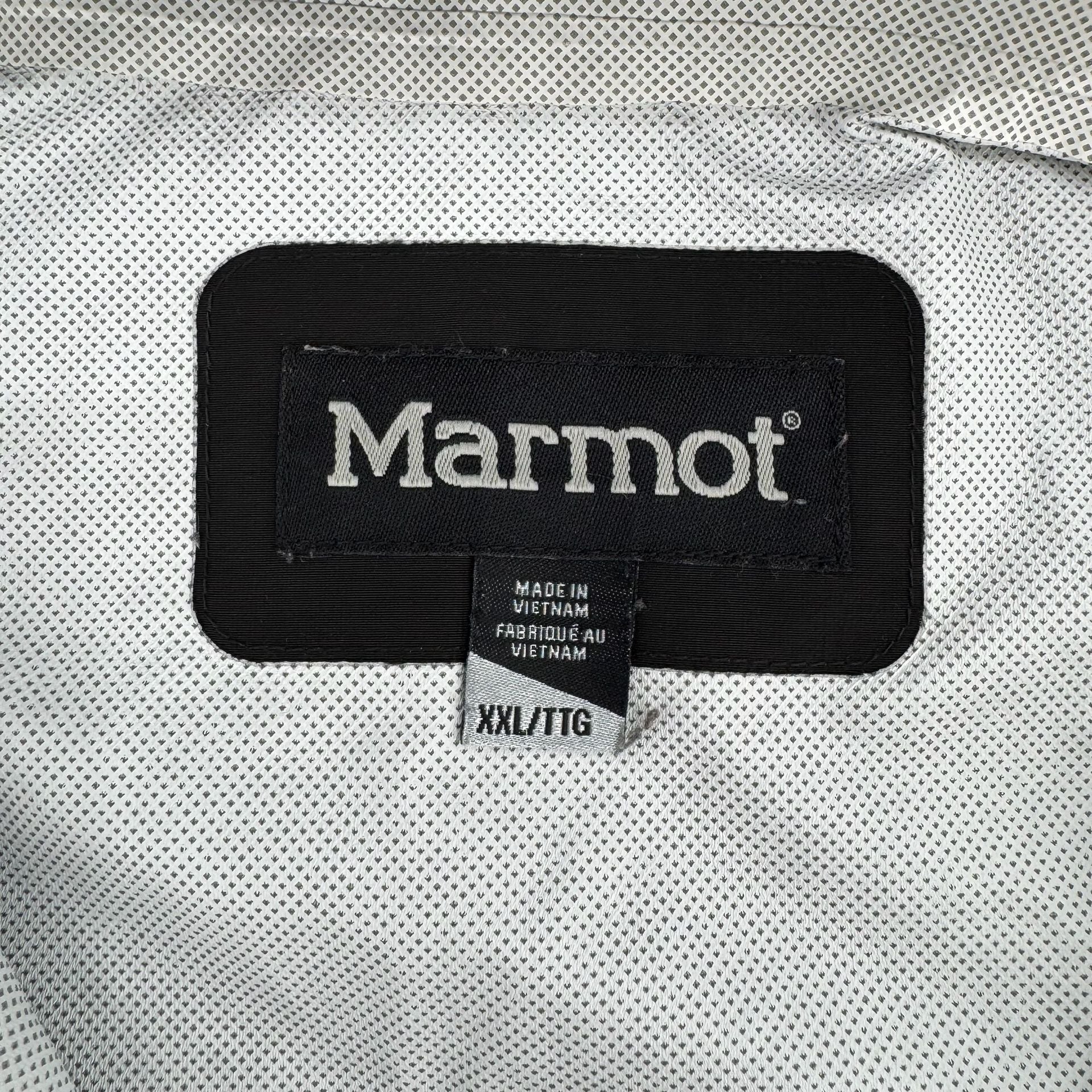 Marmot Gorpcore Rain Jacket Size XXL Black Hooded Waterproof J31510 3