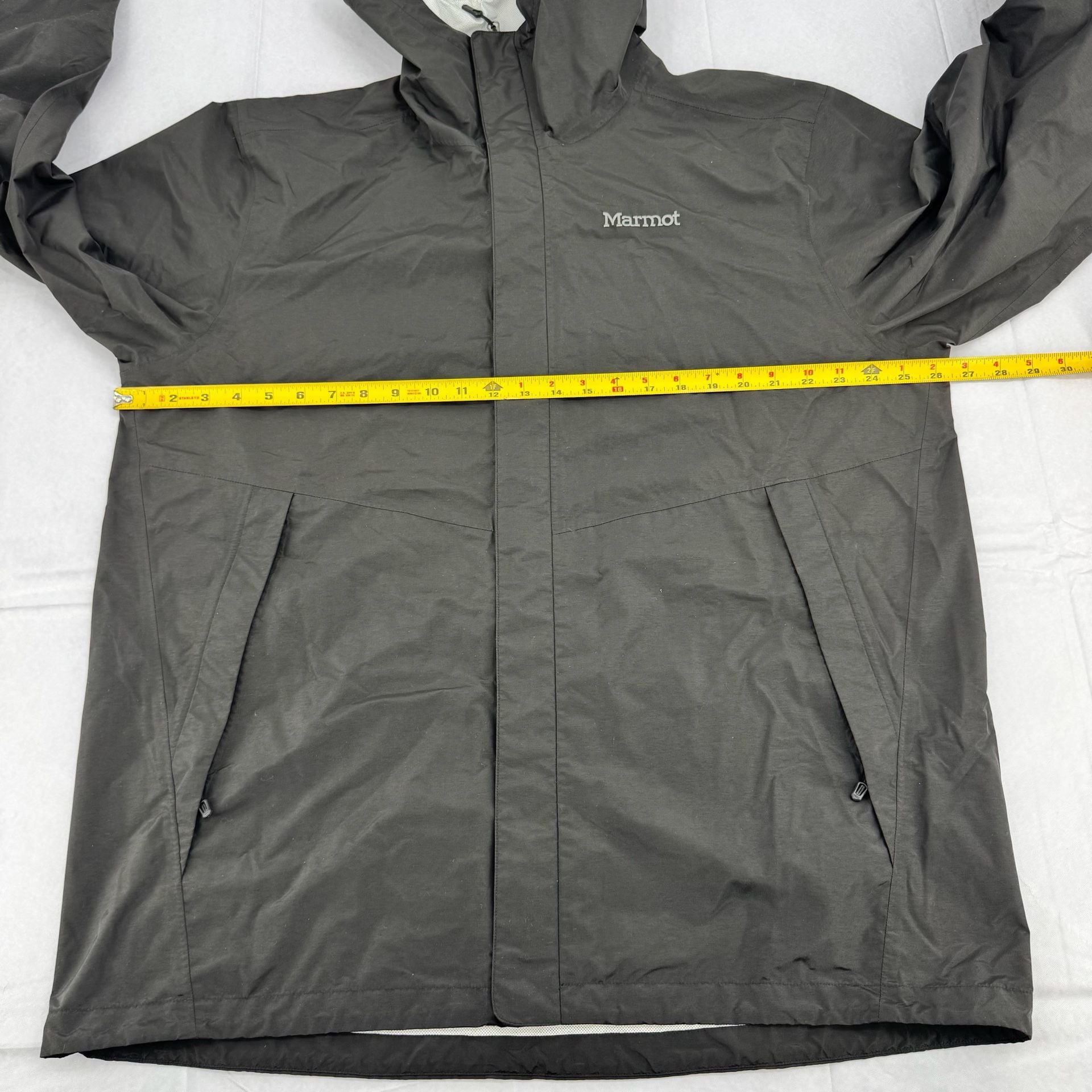 Marmot Gorpcore Rain Jacket Size XXL Black Hooded Waterproof J31510 6