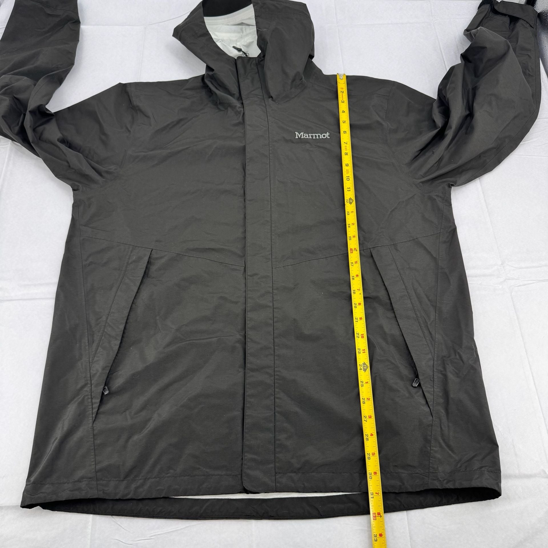 Marmot Gorpcore Rain Jacket Size XXL Black Hooded Waterproof J31510 7