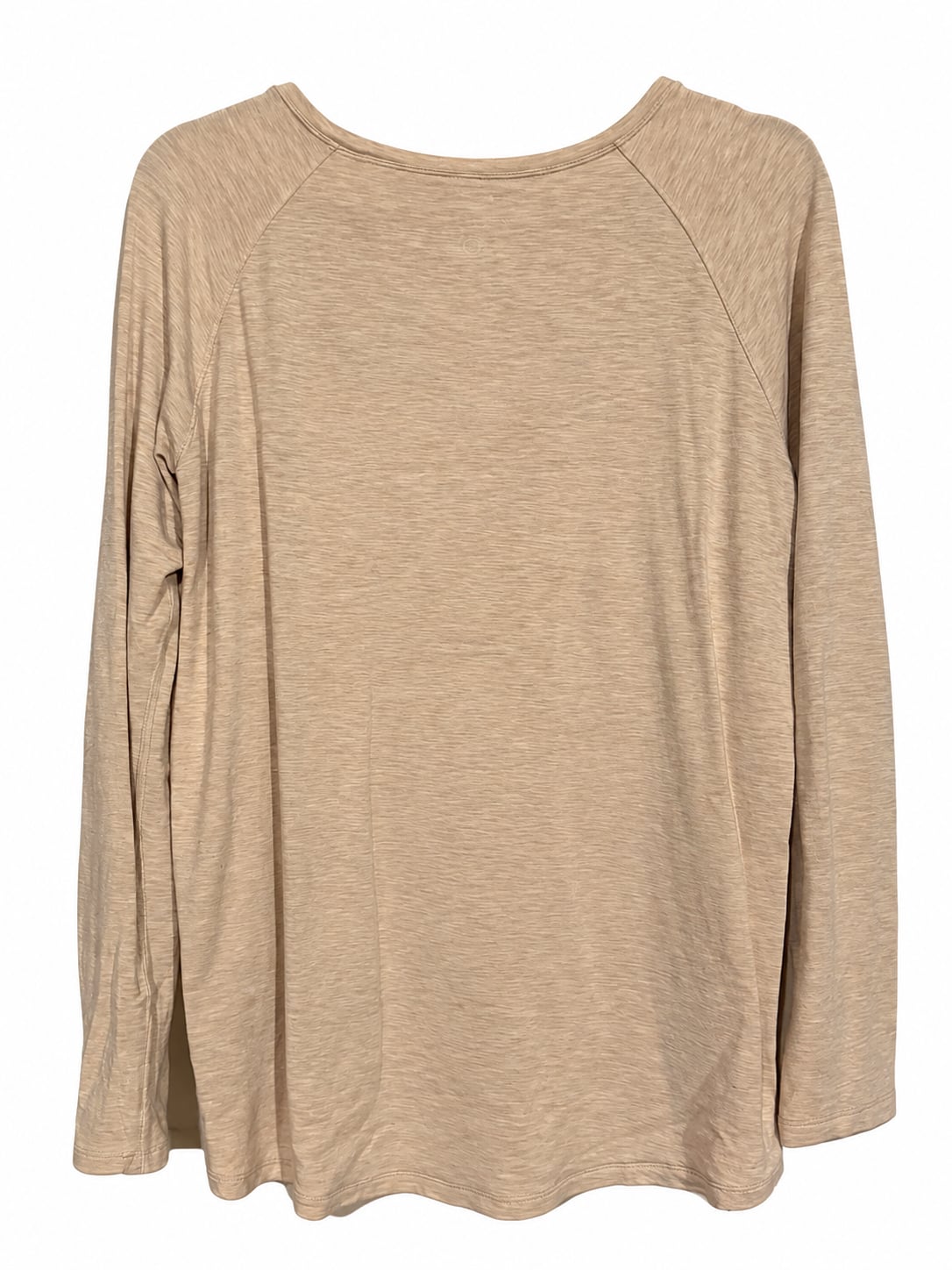 Lululemon Long Sleeve Shirt Beige Heathered 4