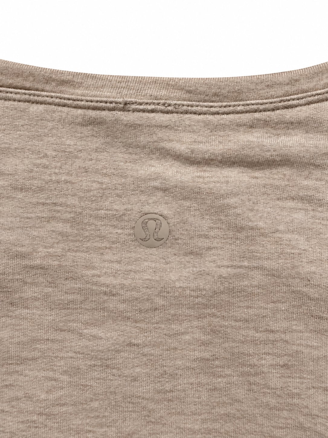 Lululemon Long Sleeve Shirt Beige Heathered 5