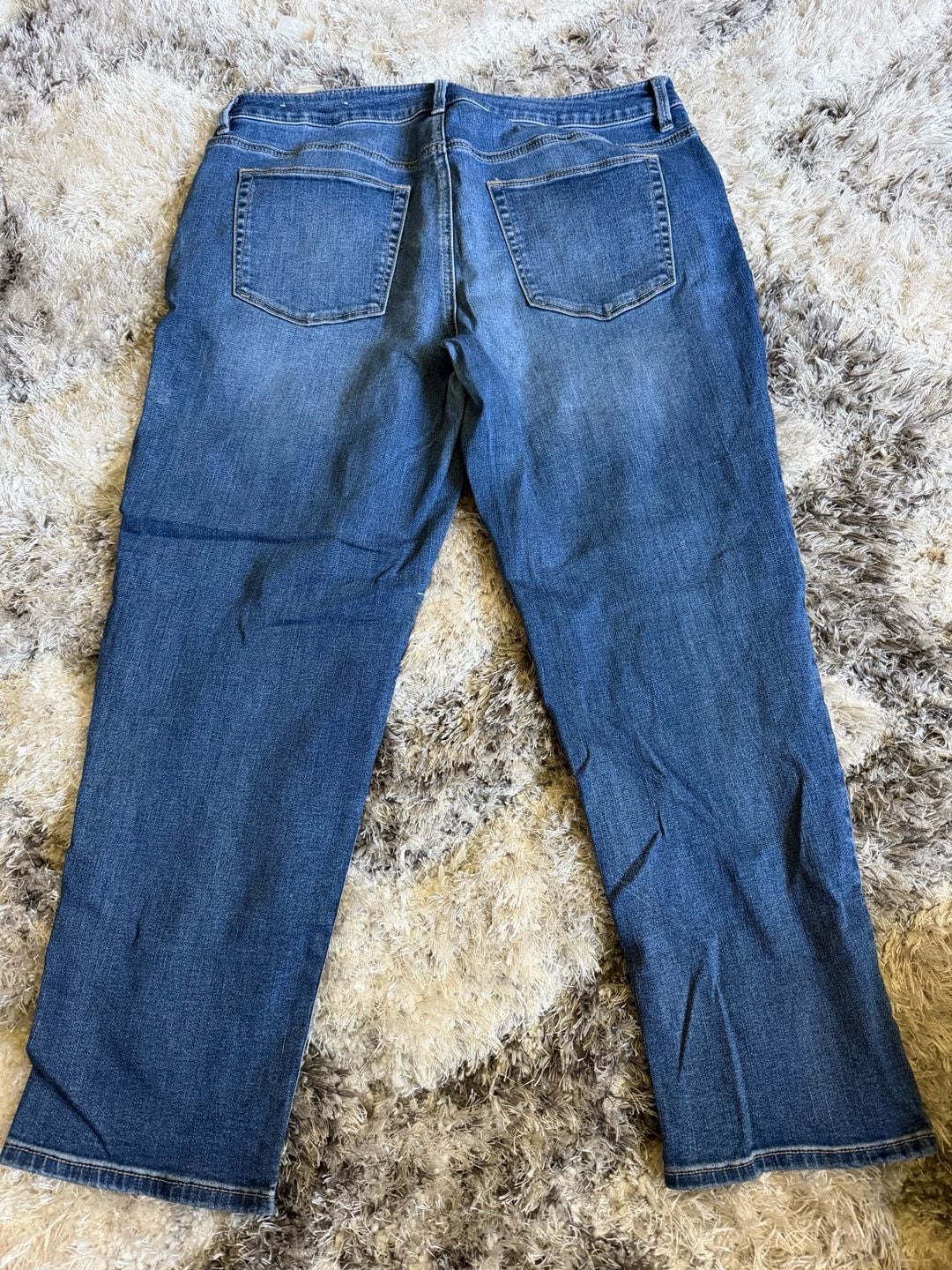 Chico's Boyfriend Ankle Jeans Size 2P (US 12P) Blue Denim 4