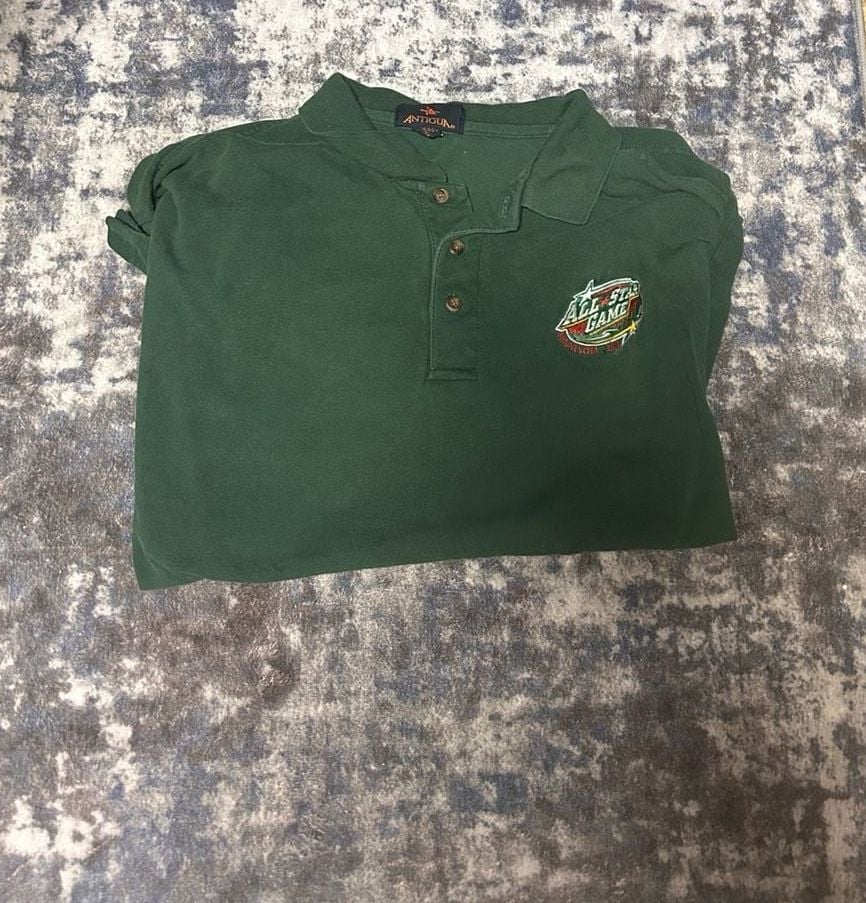 Antigua Green All Star Game Polo Shirt 2