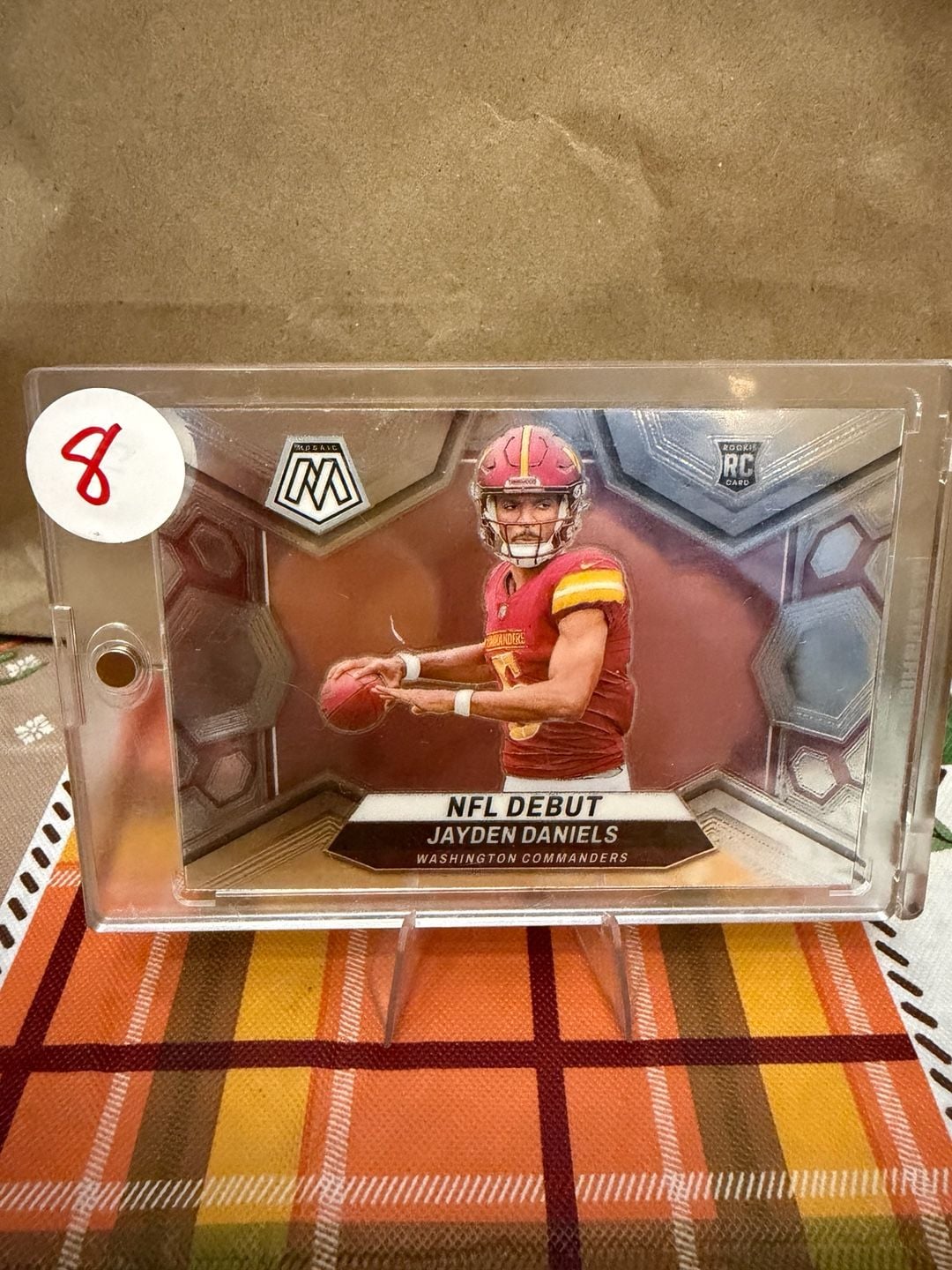 2024 Panini Mosaic NFL Debut Jayden Daniels Rookie Card #272 1