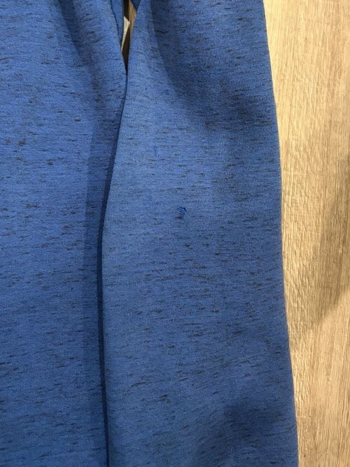 Nike Tech Fleece Full Zip Hoodie Size M Blue Speckled 8