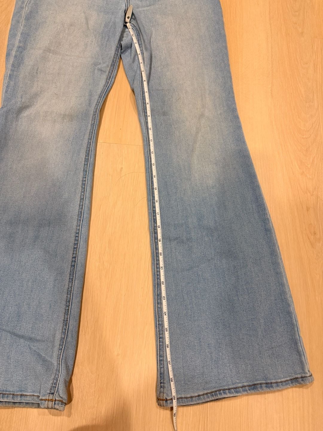 Old Navy Flare Jeans Size 29x29 Light Wash 3