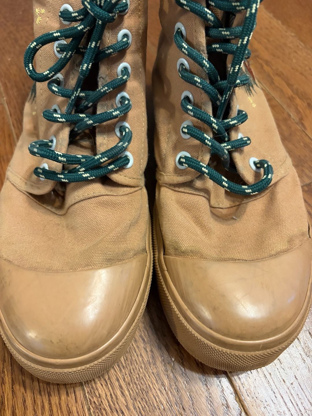 Bangs High Top Sneakers Brown Mushroom Embroidered Shoes 5